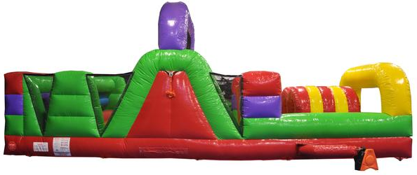 30 Foot Dynamite Inflatable Obstacle Course